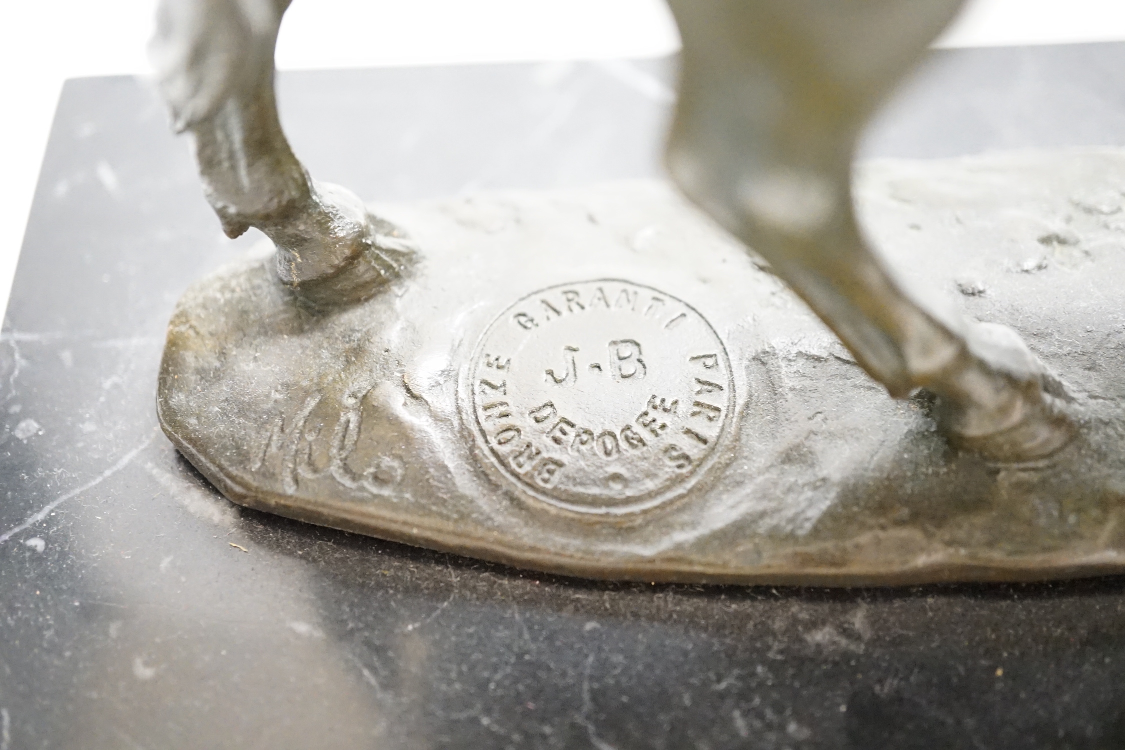 A Milo bronze of a bull, 23cm wide
